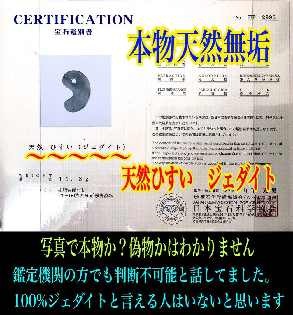 コン沢翡翠青緑抜群の透過　艶照り透過極上‼️糸魚川翡翠勾玉　最高峰の1点鑑別書付