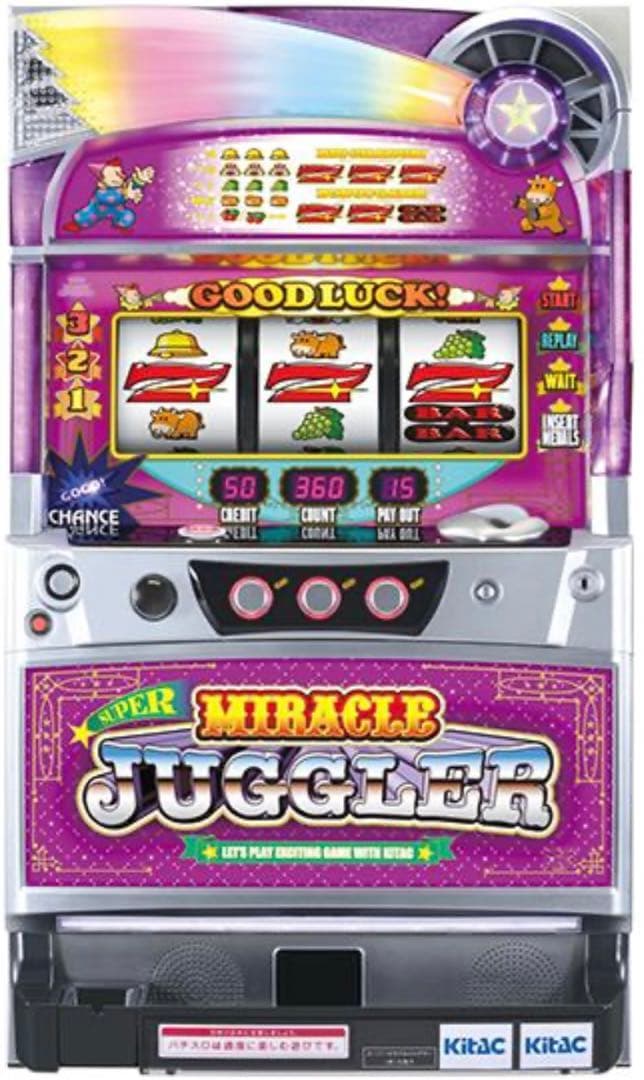 スーパーミラクルジャグラー　パチスロ　パチンコ　実機