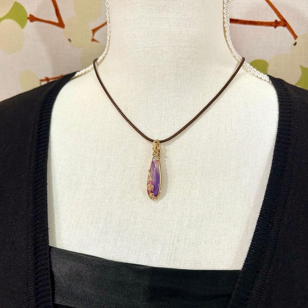 みィ☆ページ☆☆リクエスト3点 ワイヤーラッピング アート ジュエリー