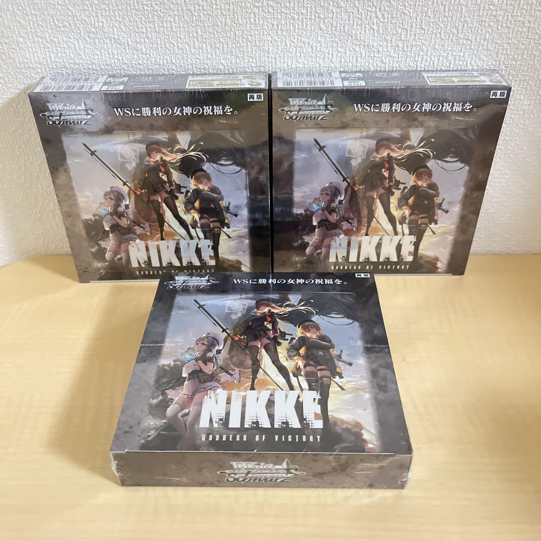 ヴァイスシュヴァルツ 勝利の女神 NIKKE ニケ 再販 3BOX