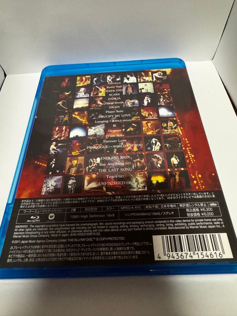 XJAPAN The Last Live 完全版 Blu-ray
