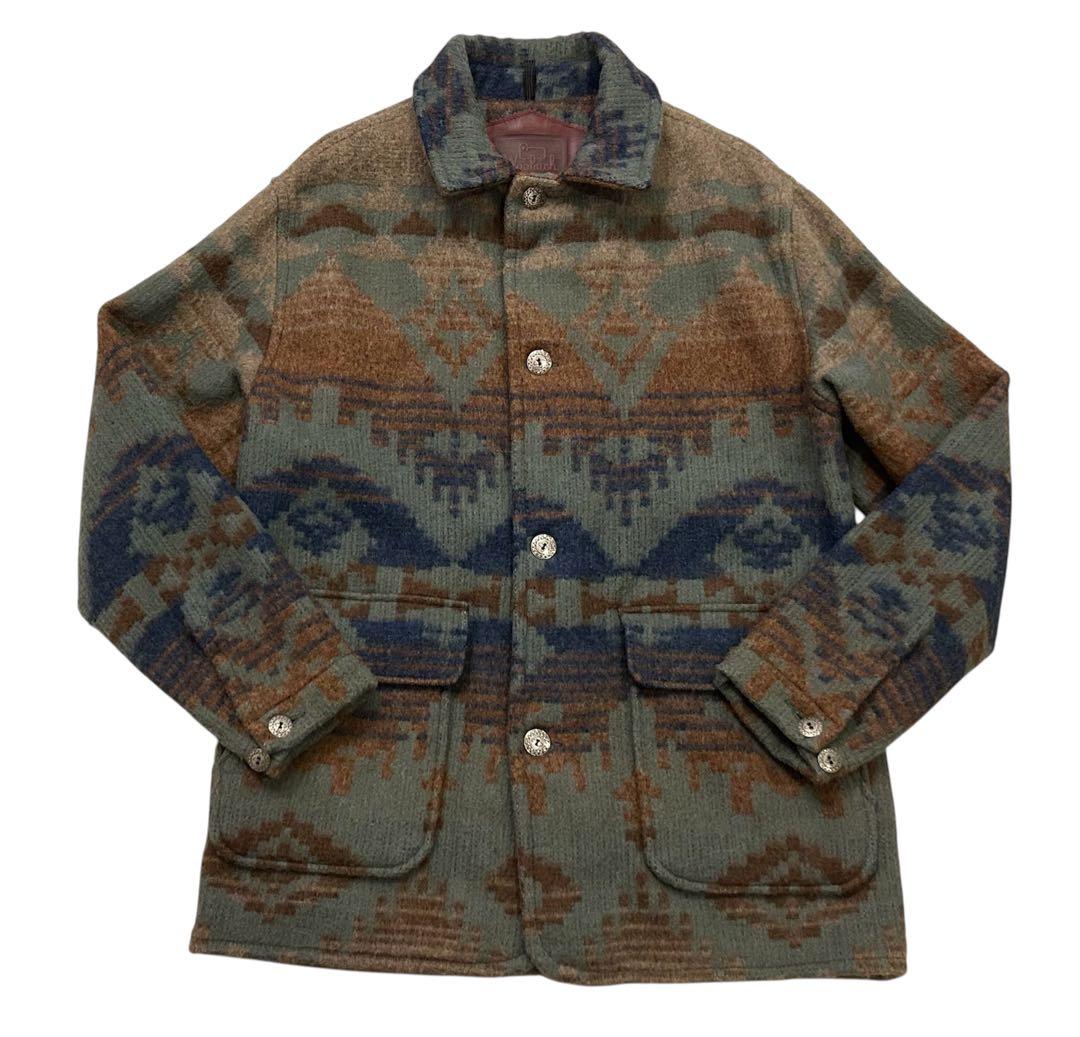 ウールリッチ USA製 ジャケット コンチョ ナバホ ネイティヴ キムタク