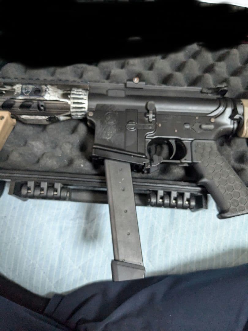 東京マルイ M4MWS AR-9コンバージョンキット組み込み済み