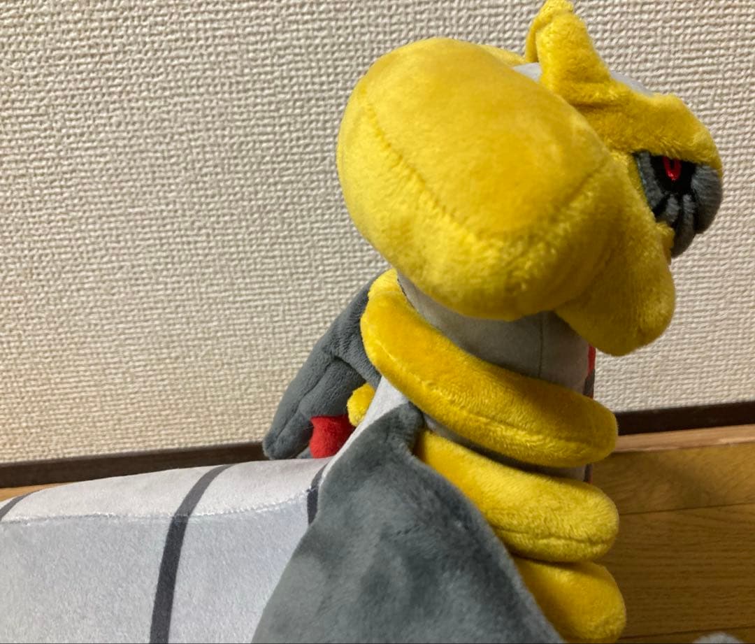 大きいぬいぐるみ　ギラティナ　アナザー　オリジン　ポケモンセンター