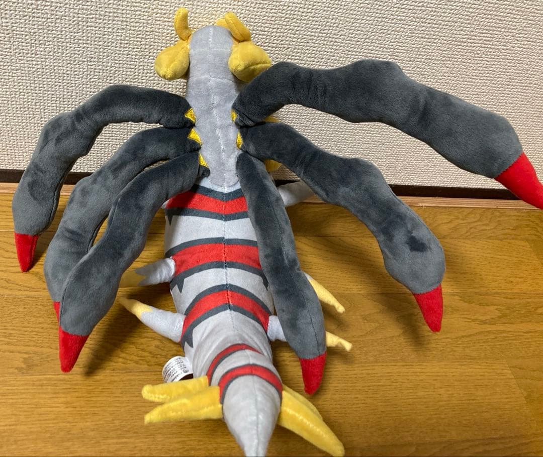 大きいぬいぐるみ　ギラティナ　アナザー　オリジン　ポケモンセンター