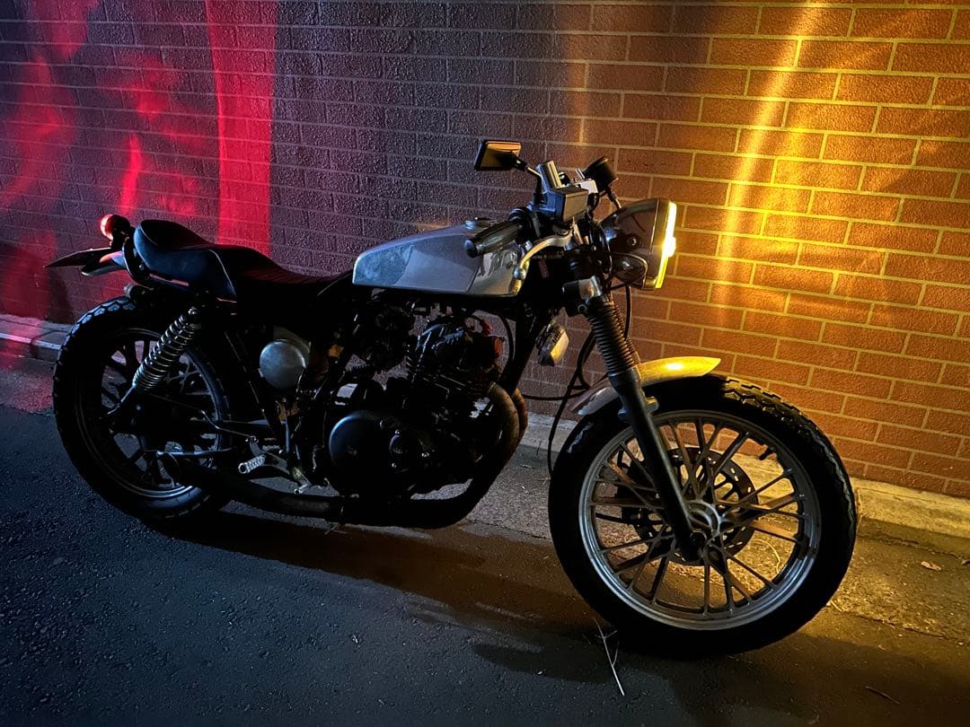 ルーカスタイプ・ヘッドライトケース マーシャルイエロー＆クリアヘッドライト