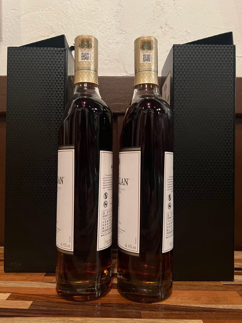 マッカラン 18年 シェリーオーク 箱付 ×2本The Macallan
