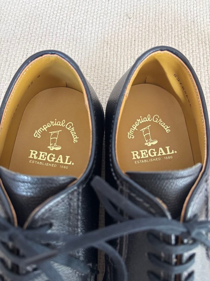 ☆新品未使用箱付☆ REGAL インペリアルグレード　プレーントゥ