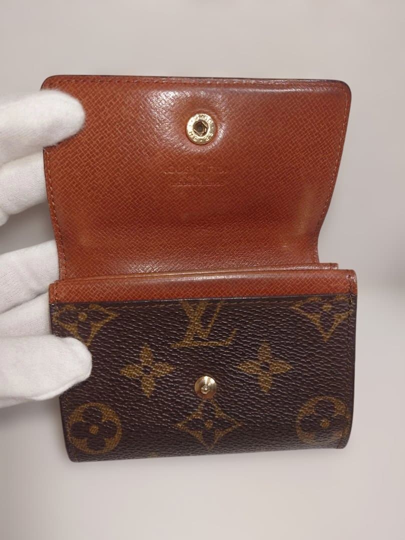 LOUIS VUITTON ヴィトン　ポルト モネ・プラ（モノグラム）小銭入れ