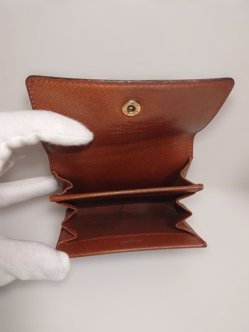 LOUIS VUITTON ヴィトン　ポルト モネ・プラ（モノグラム）小銭入れ