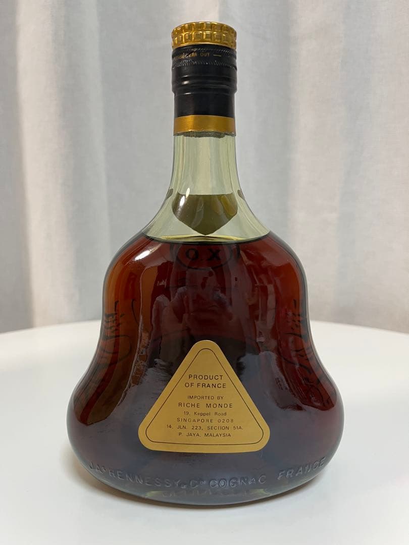 倖毅　ヘネシー コニャック XO 金キャップ グリーンボトル 古酒