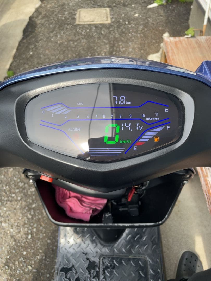 アドレスv125gデジタルメーター 速度計 オドメーター