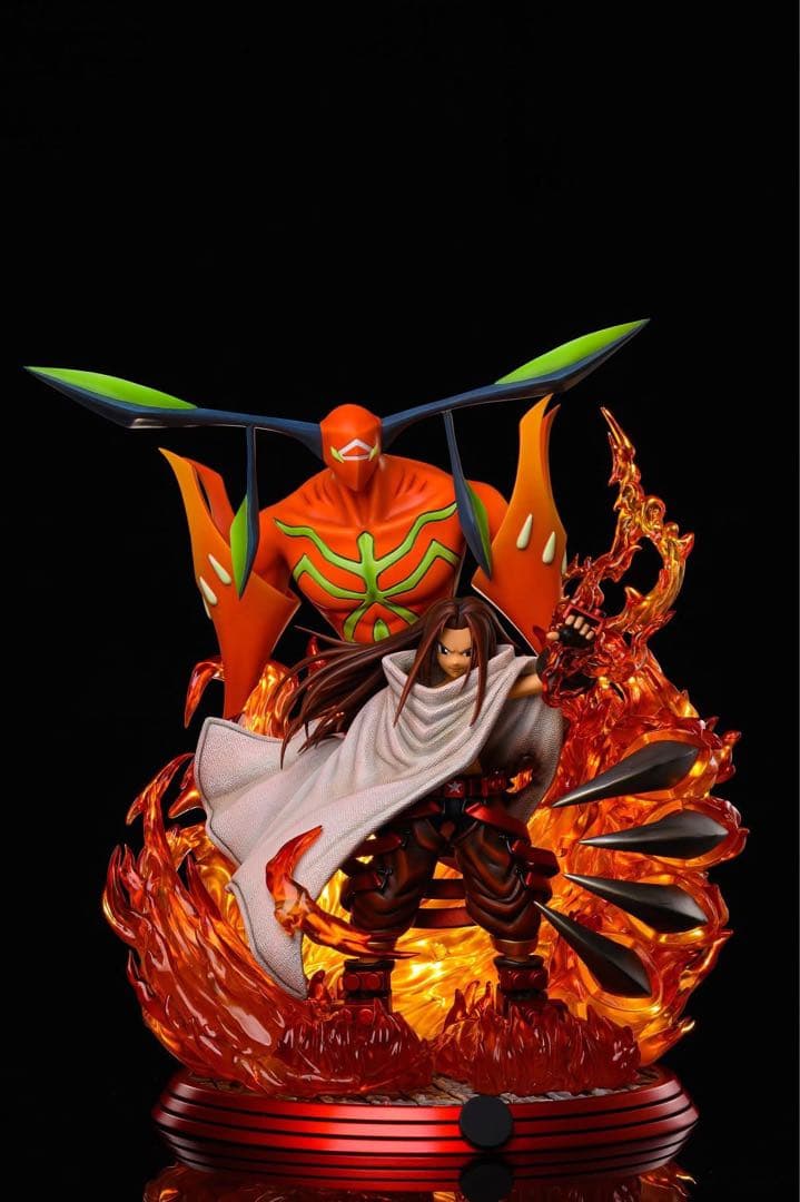 シャーマンキング ハオ 麻倉葉王 ガレージキット ガレキ スタチュー①