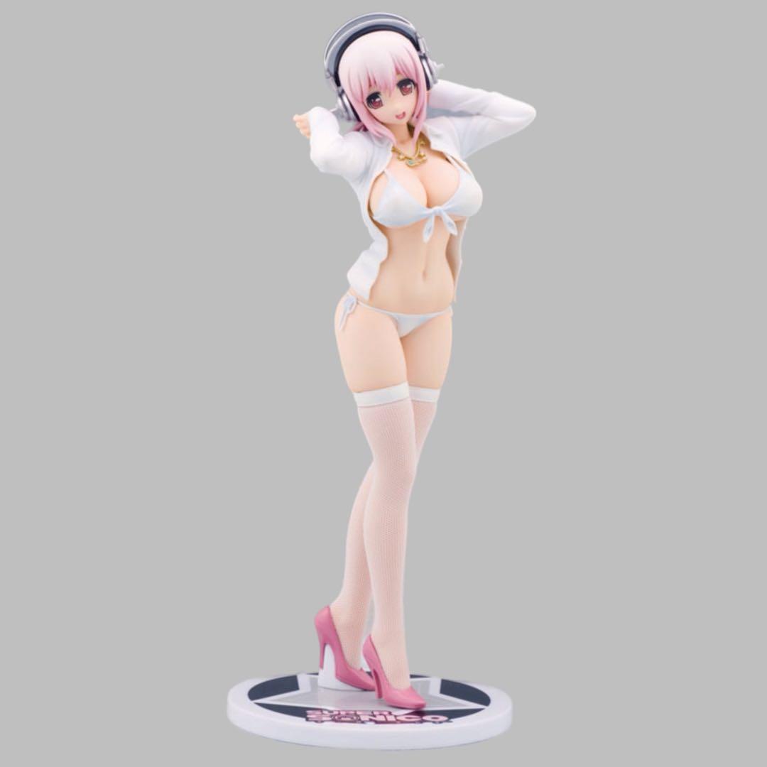 すーぱーそに子 水着グラビア ホワイト ver. 1/6