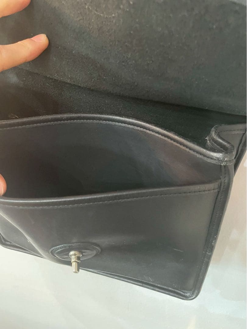 オールドコーチ ウィリスバッグ 2way ショルダーバッグ ブラック