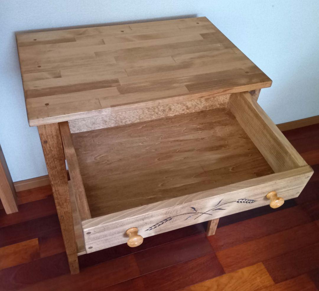 感謝価格＊カントリー家具＊麦の穂＊ミニテーブル