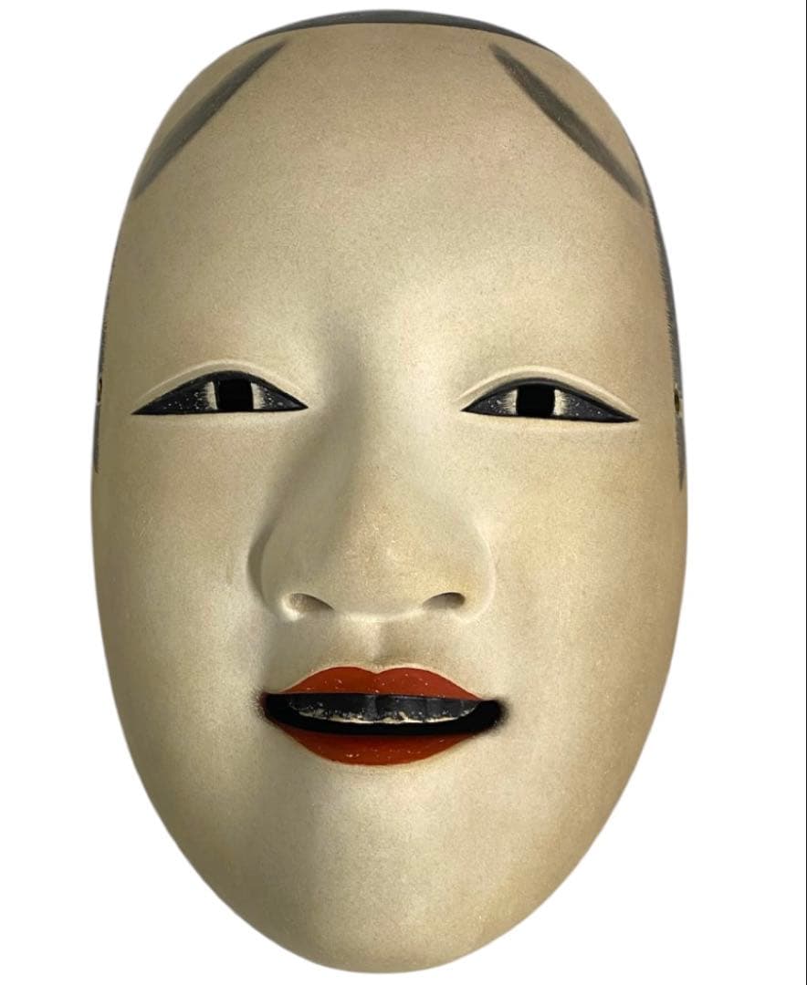 能面 小面　十六　伝統芸能　能舞台　25ケ406