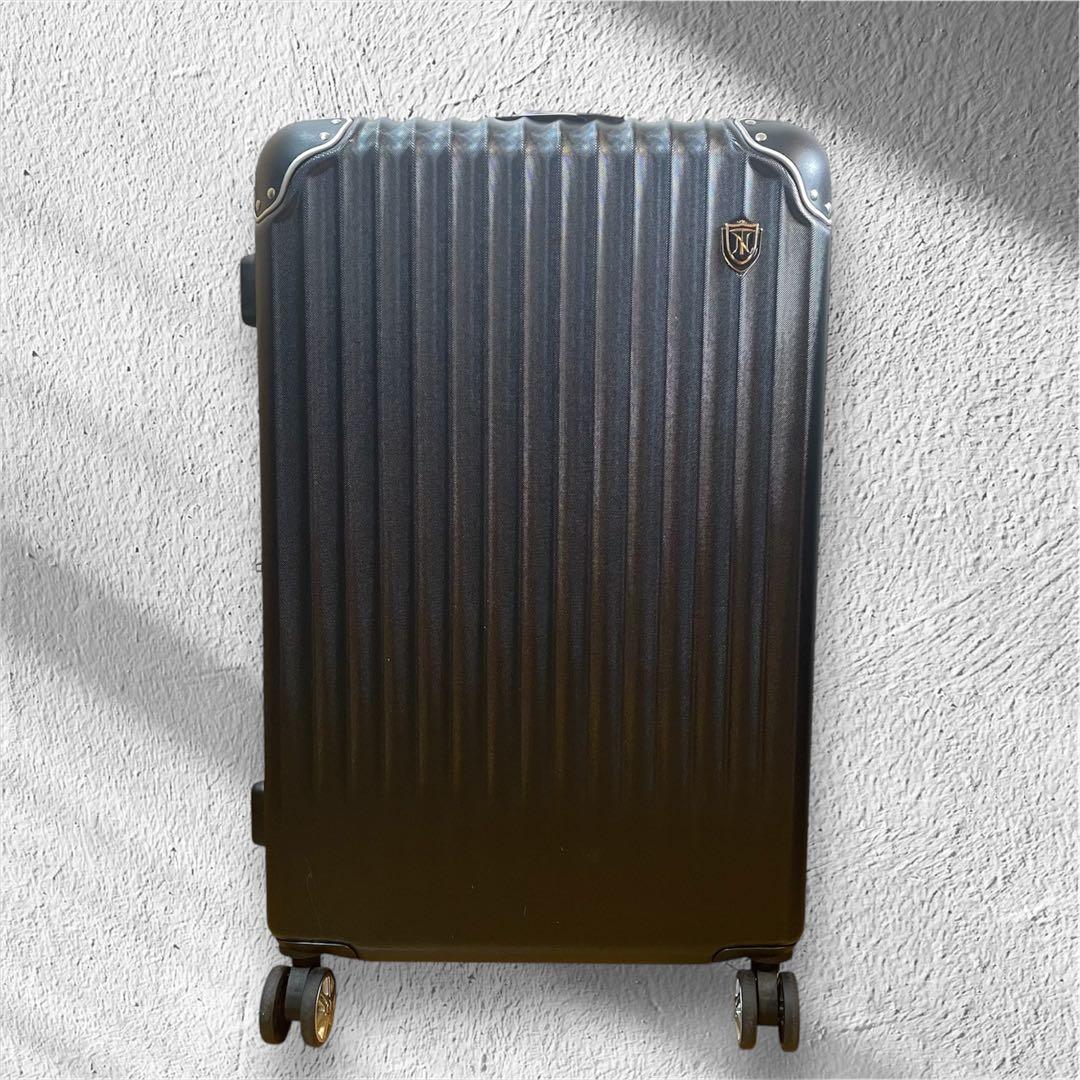 ✨旅行 出張✨スーツケース キャリーケース 拡張機能付き Lサイズ　ブラック