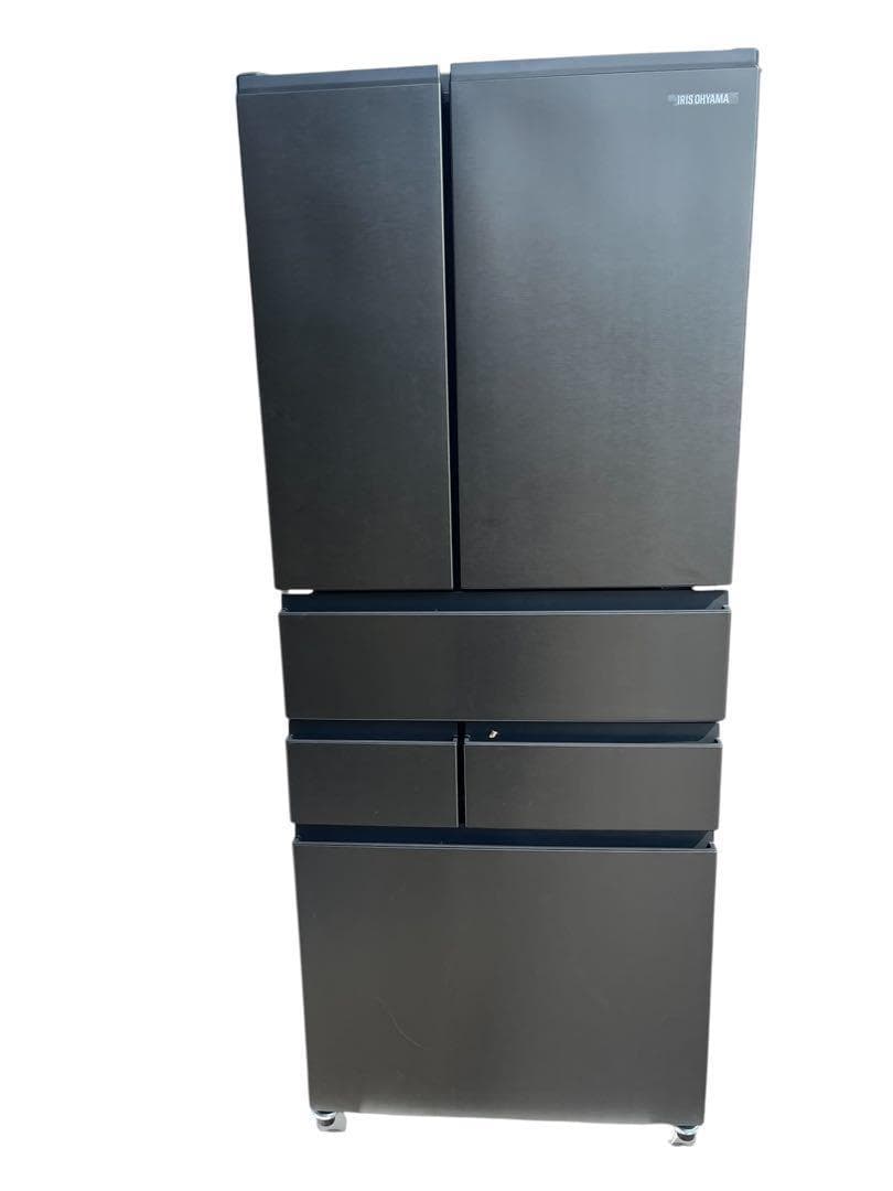 【庫内カメラ搭載】 アイリスオーヤマ 冷蔵庫 453L IRSN-C45A-B