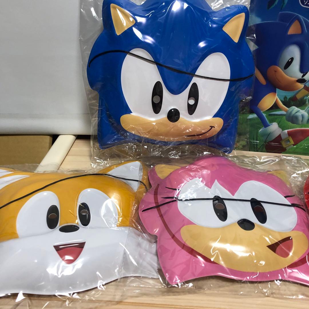 会場限定ソニック スーパースターズ お面 セット