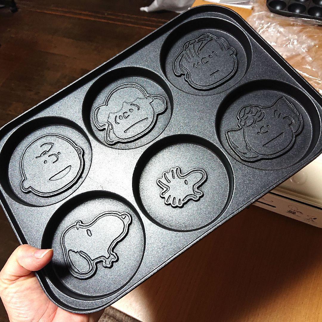 BRUNO【スヌーピーSNOOPY】ホットプレート、ホワイト