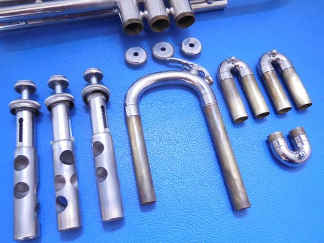 YAMAHA YTR-135 トランペット シルバー 銀 本体 管楽器 ケース付