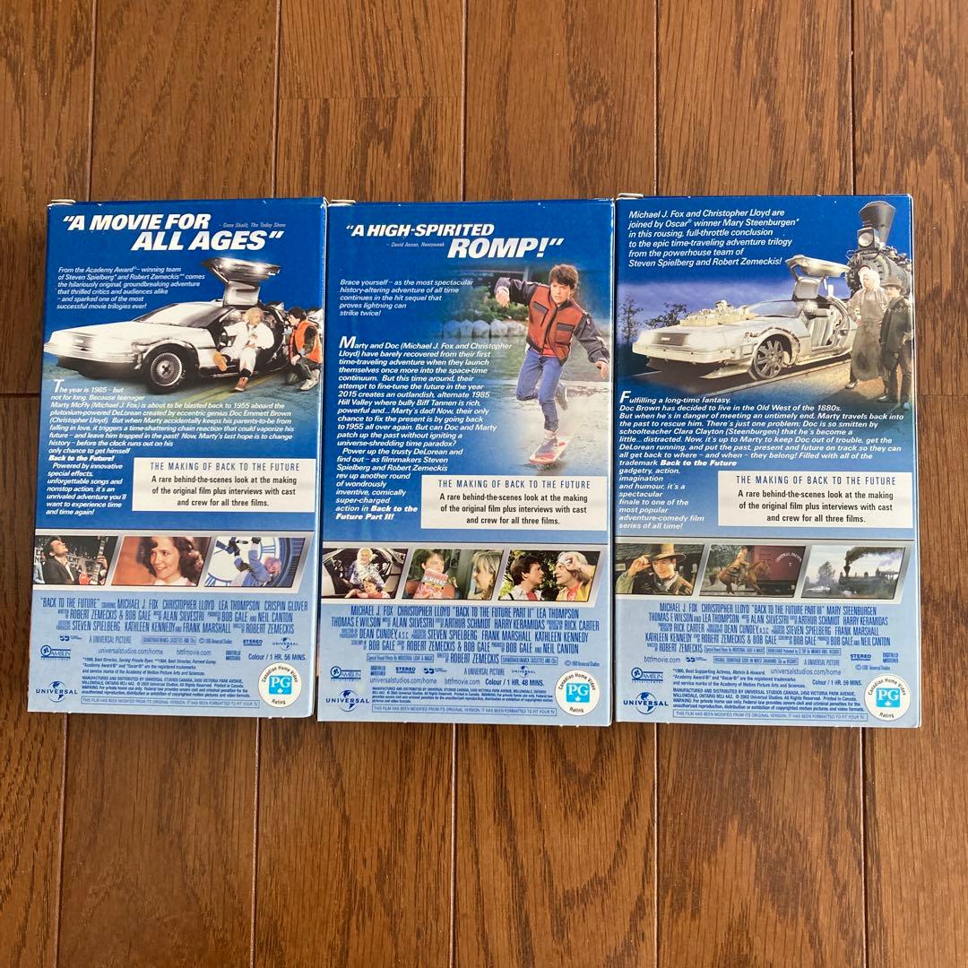 BACK TO THE FUTURE 海外　ビデオテープ