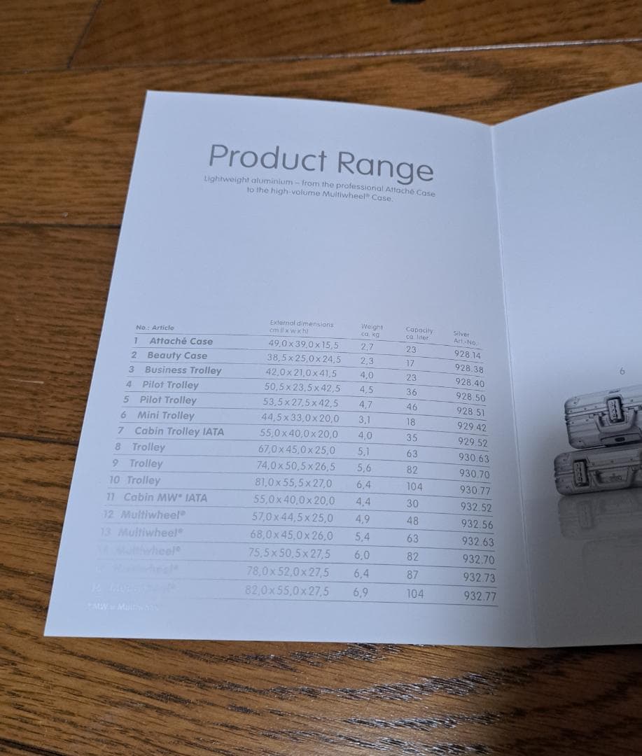 リモア　スーツケース　トパーズ シルバー　82L　4輪マルチホイール