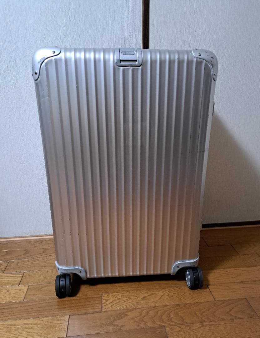 リモア　スーツケース　トパーズ シルバー　82L　4輪マルチホイール