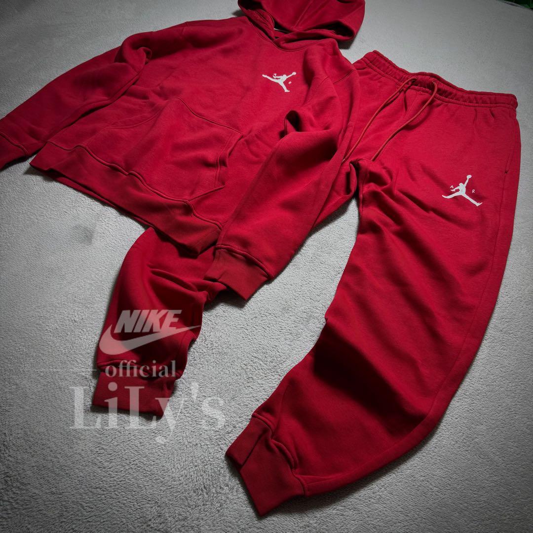 【Ｍサイズ】新品未使用　ジョーダン上下セットアップ　赤　レッド　NIKE　ナイキ