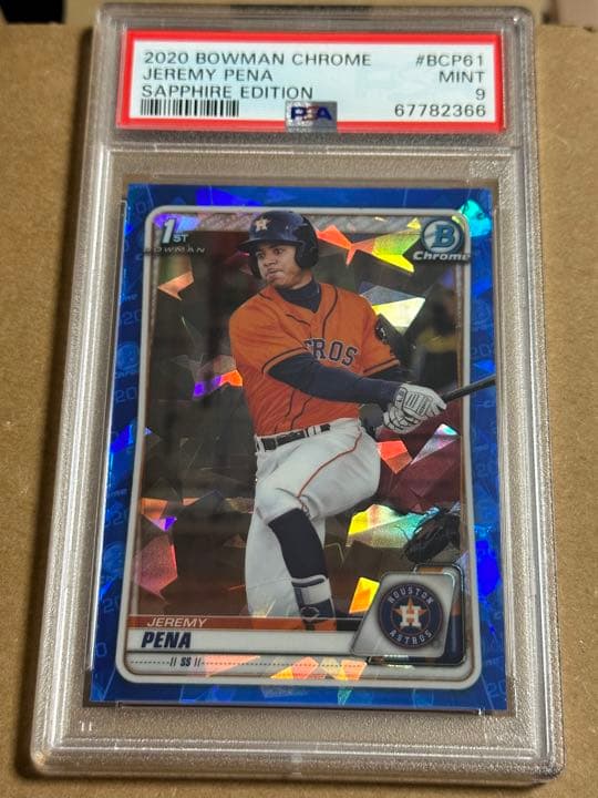 その他 2020 bowman sapphire Jeremy pena psa9