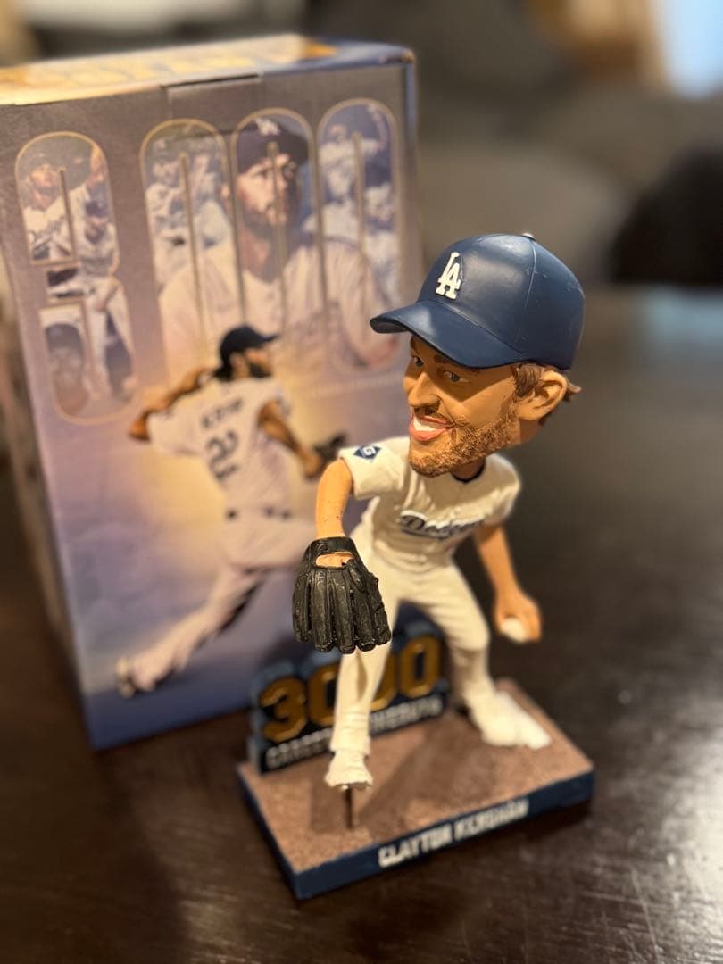 【球場限定】9/20クレイトンカーショー3000奪三振ボブルヘッド