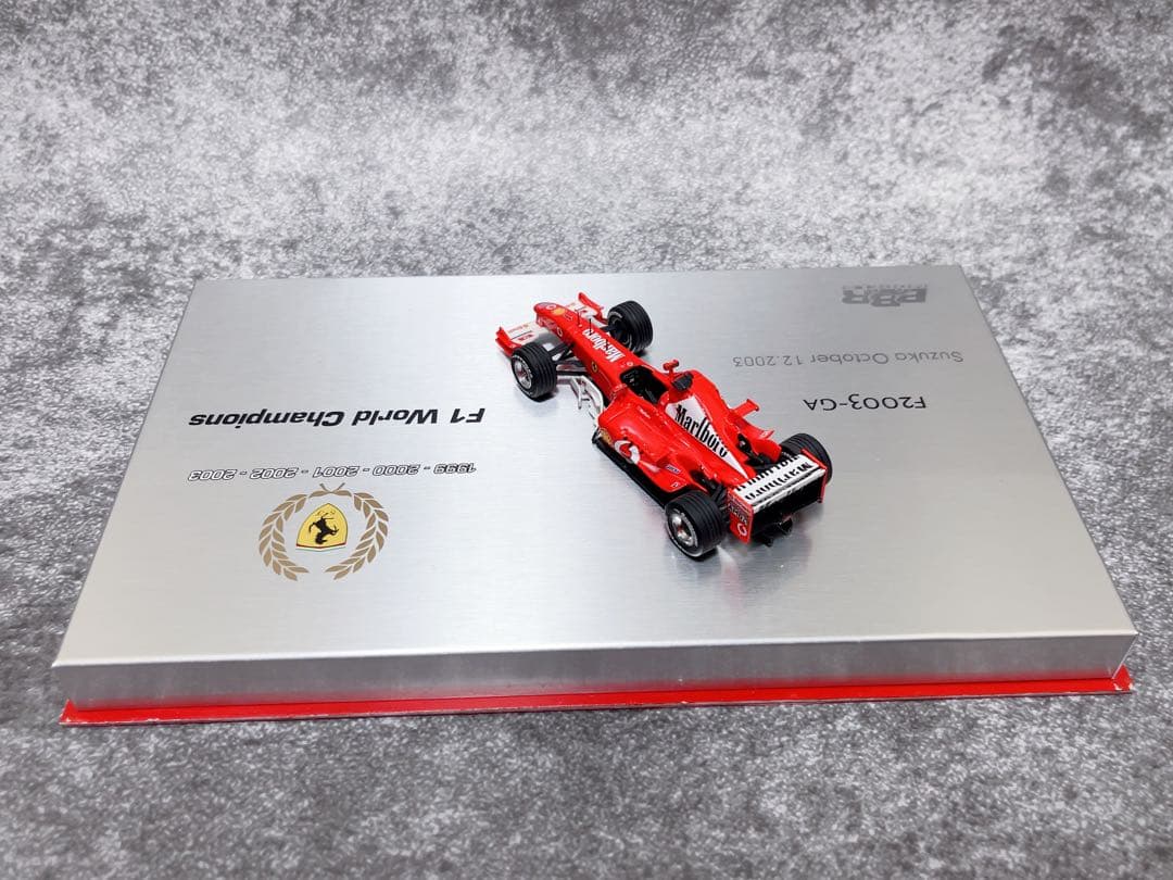 メイクアップ × BBR 1/43 フェラーリ F2003 鈴鹿サーキット