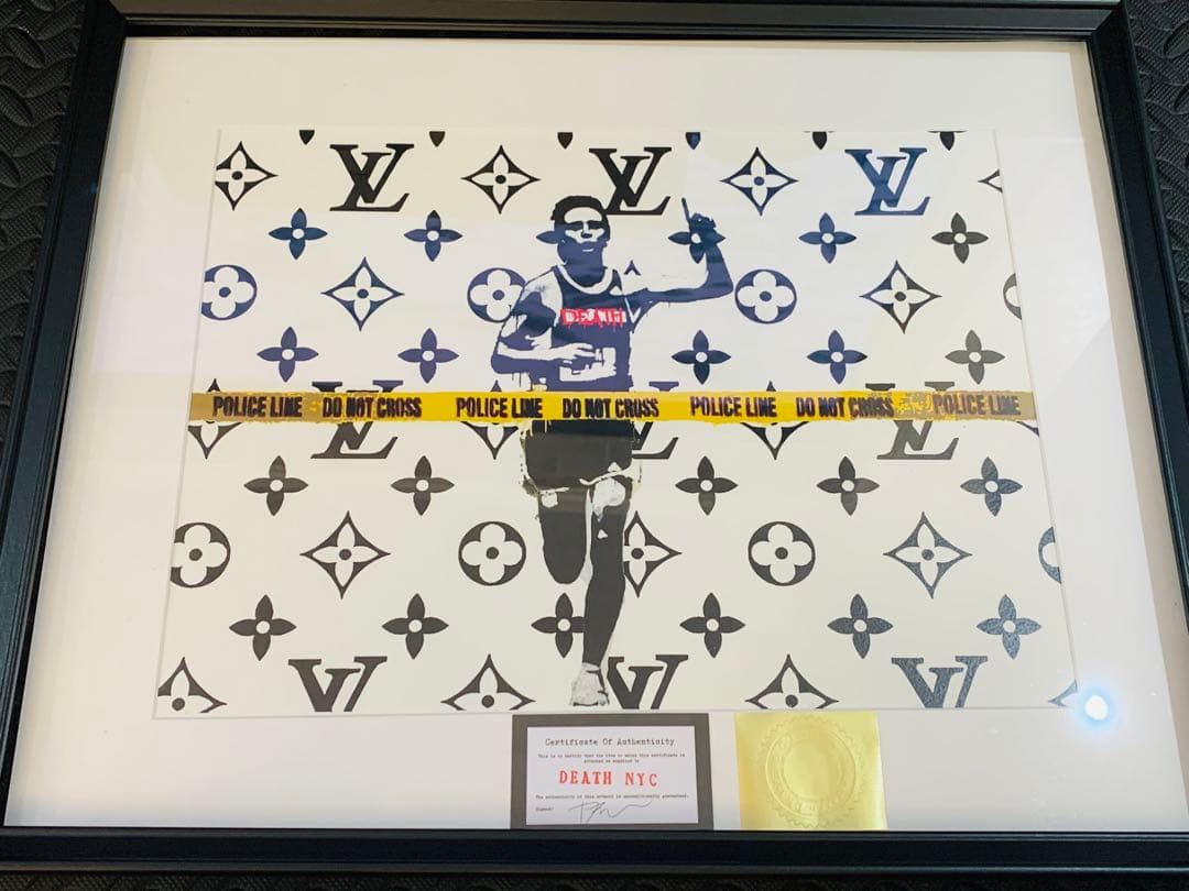 新入荷！世界限定品。正規品DEATH NYC ポップアート ルイヴィトン