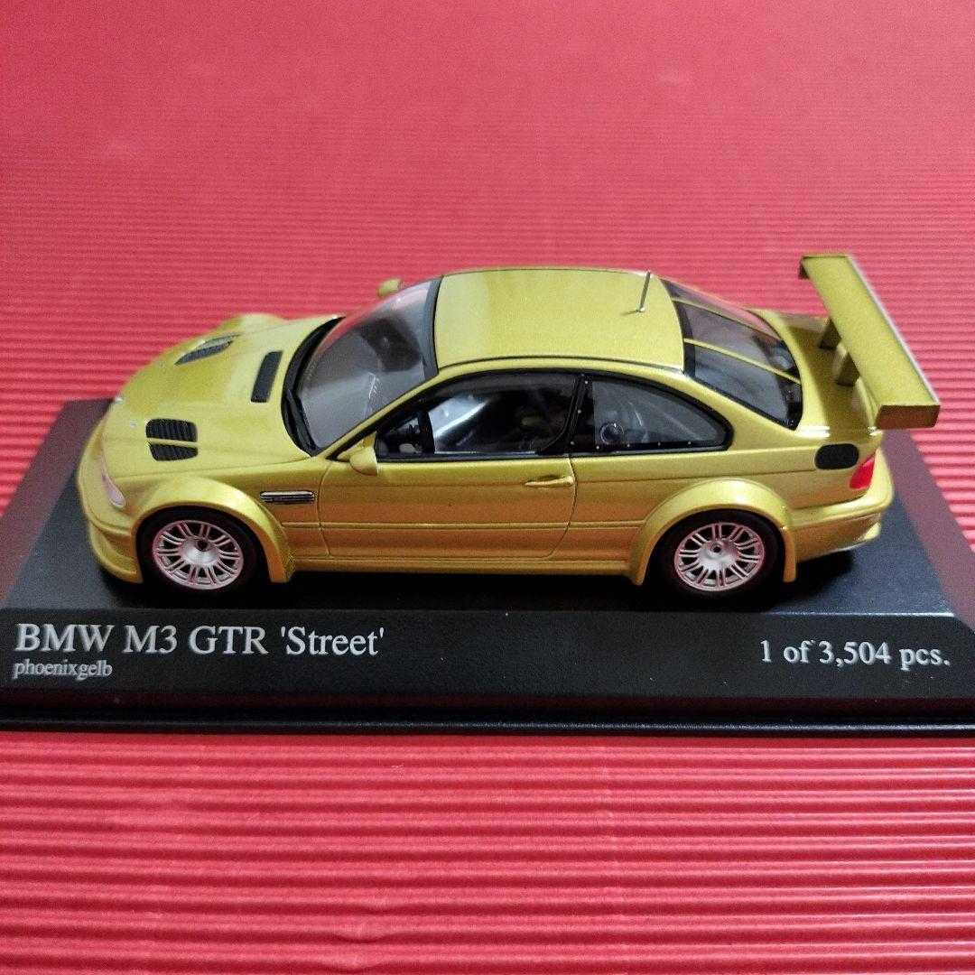 ミニチャンプス 1/43『BMW M3 GTR 'Street'』未開封品