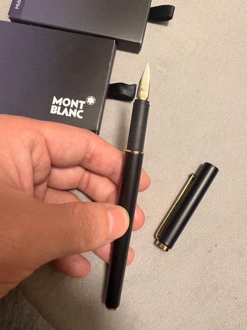 MONT BLANC 万年筆 インク付き