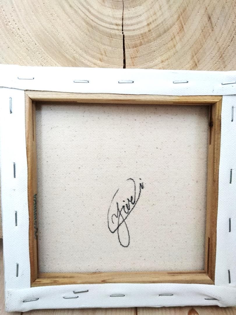 天界 / テクスチャーアート 18×18㎝ S0 原画1点のみ モダンアート