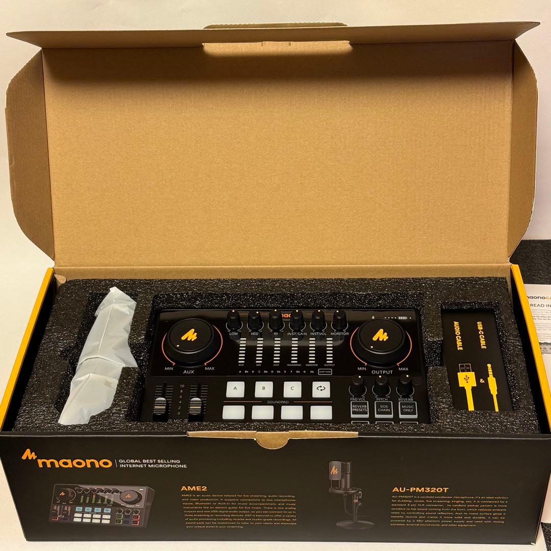 【新品未使用】☆MAONO CASTER AME2A 配信用ミキサーセット