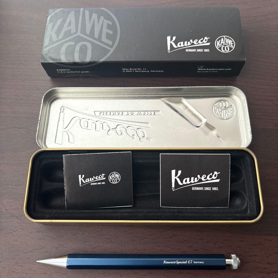 限定色ブルーエディション　カヴェコ ペンシルスペシャル 0.7mm KAWECO