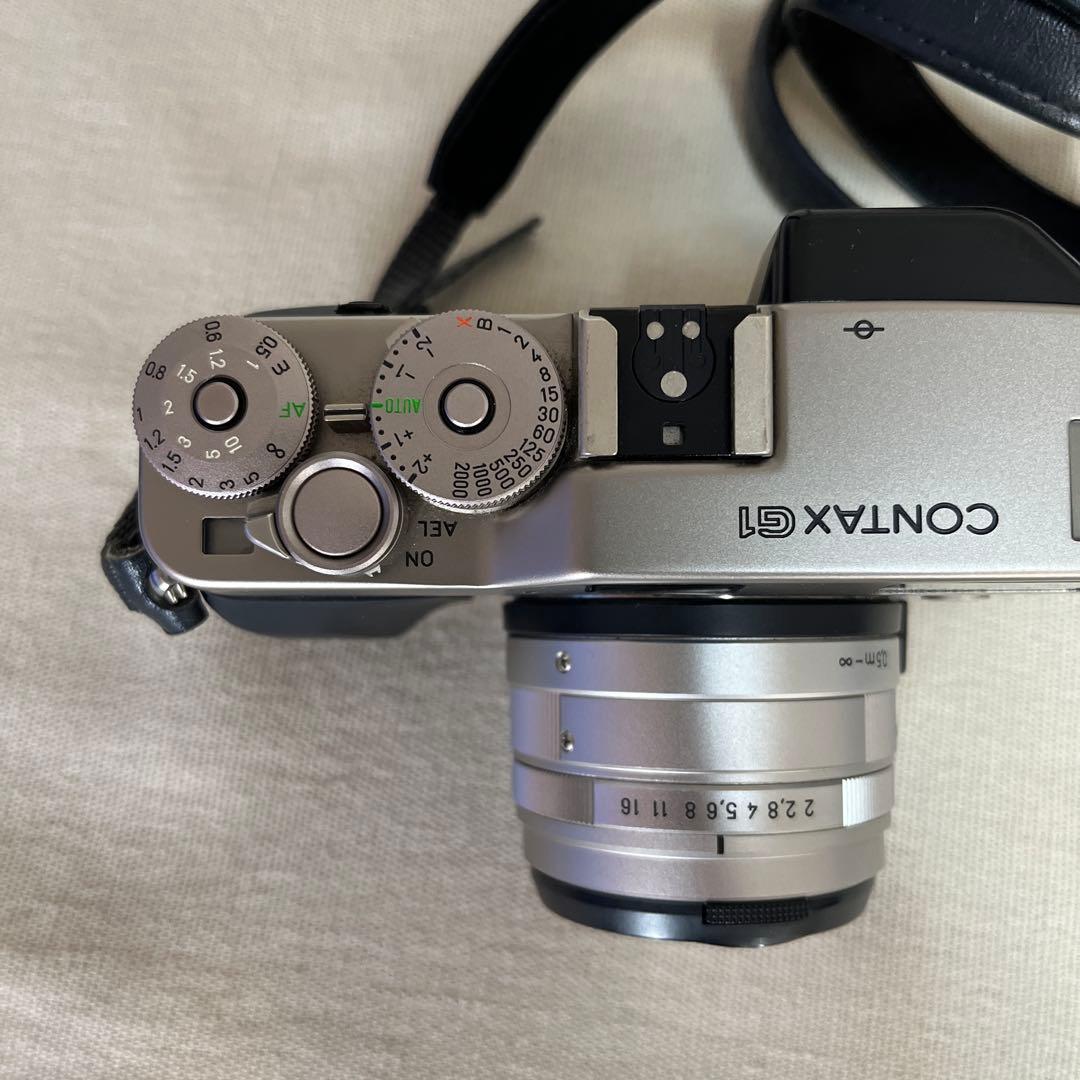 CONTAX G1 シルバー フィルムカメラ
