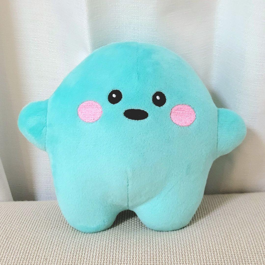 サーキュラー ぬいぐるみ ターコイズ ブルー 大 1点 万博 ドイツ館