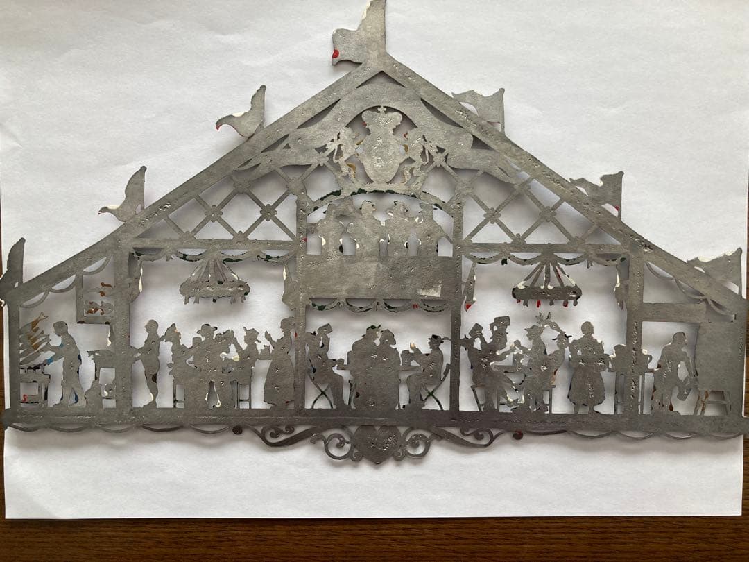錫工芸品　壁飾り　ドイツ