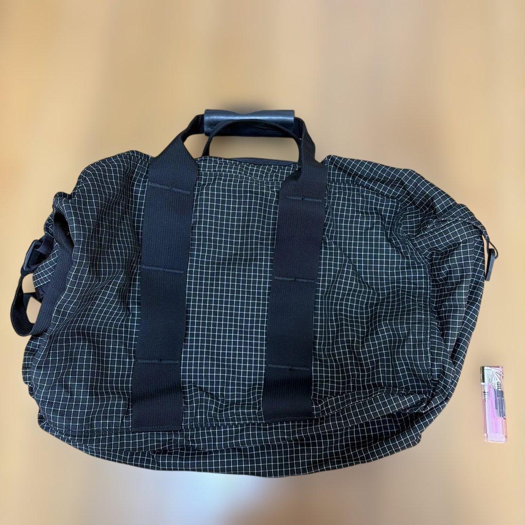 GREGORY ボストンバッグ ブラックチェック