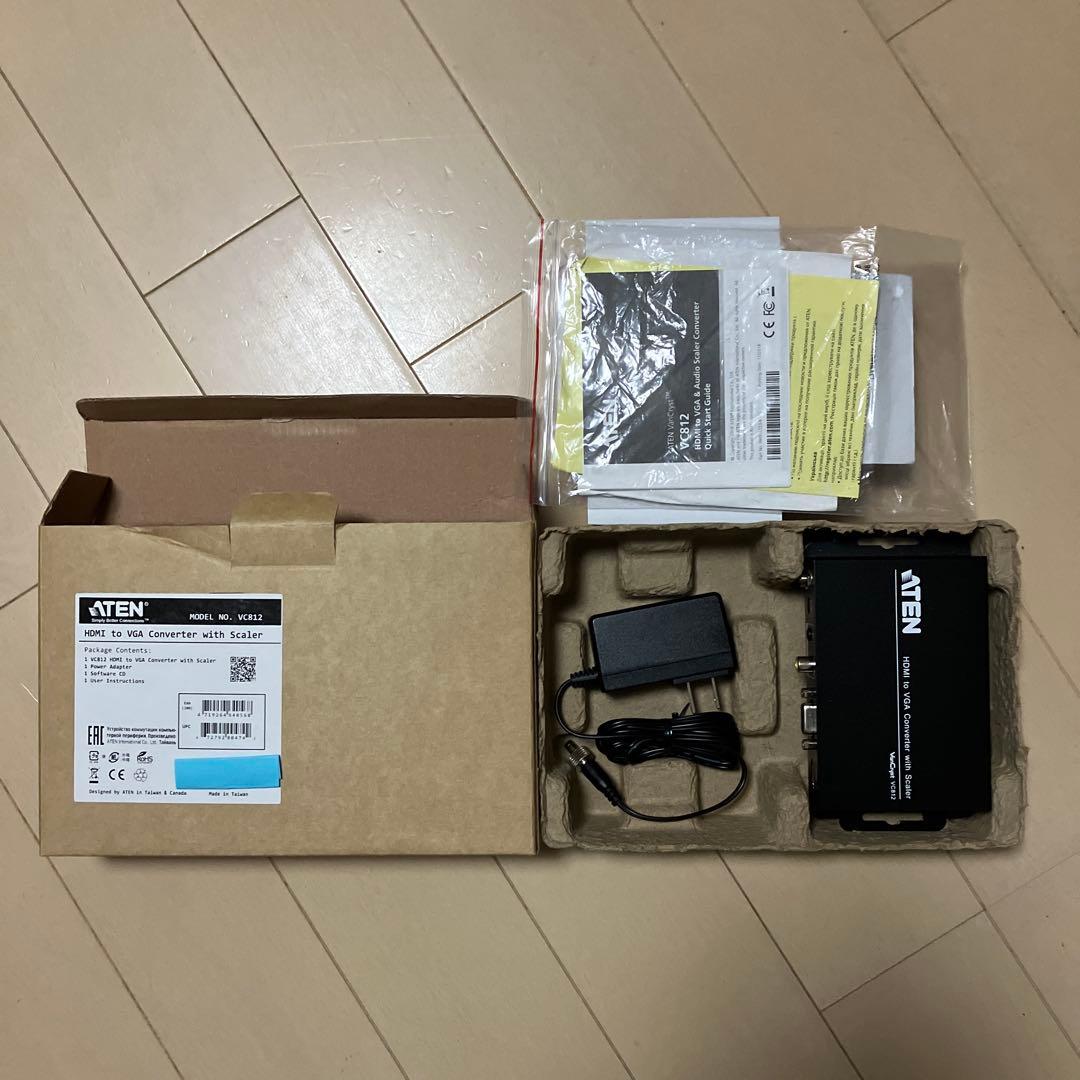 【未使用新品】ATEN HDMI to VGA Converter VC812