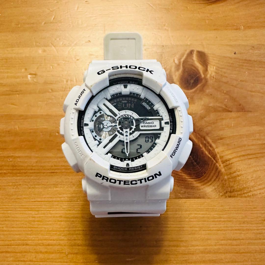 【コラボ限定】G-SHOCK GA-110MH 完品マハリシ 白