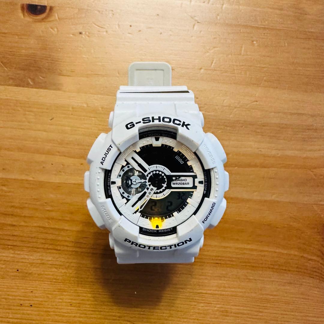【コラボ限定】G-SHOCK GA-110MH 完品マハリシ 白