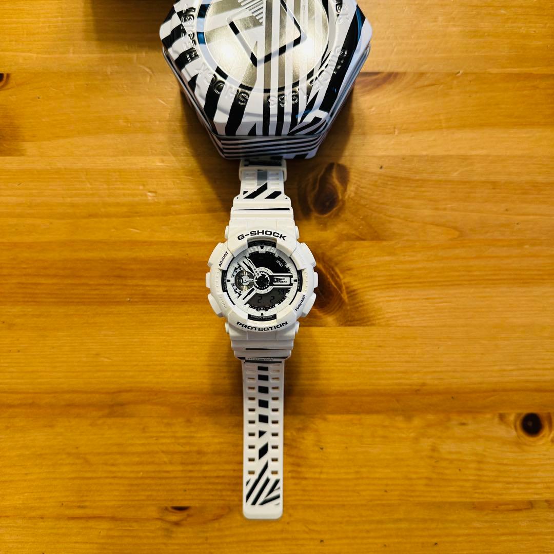 【コラボ限定】G-SHOCK GA-110MH 完品マハリシ 白