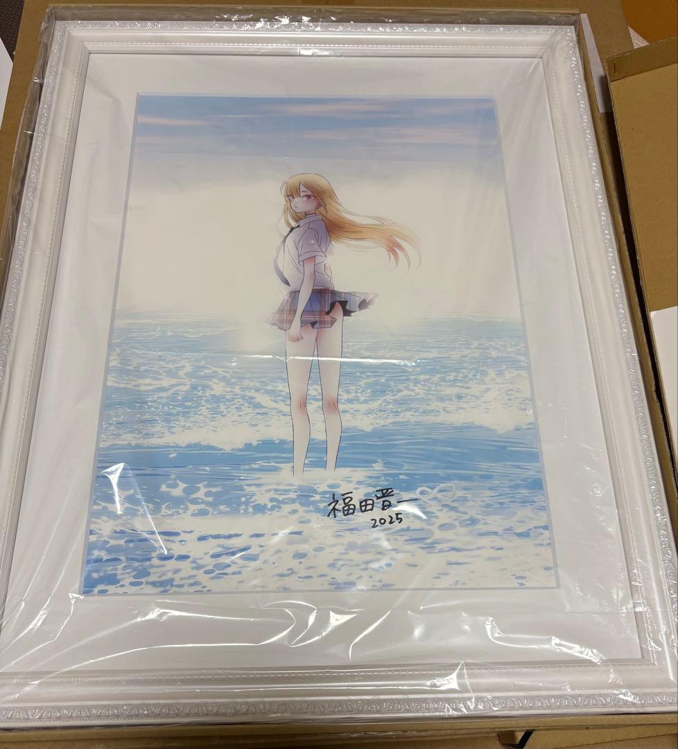 その着せ替え人形は恋をする　福田晋一　直筆サイン入り　複製原画 喜多川海夢