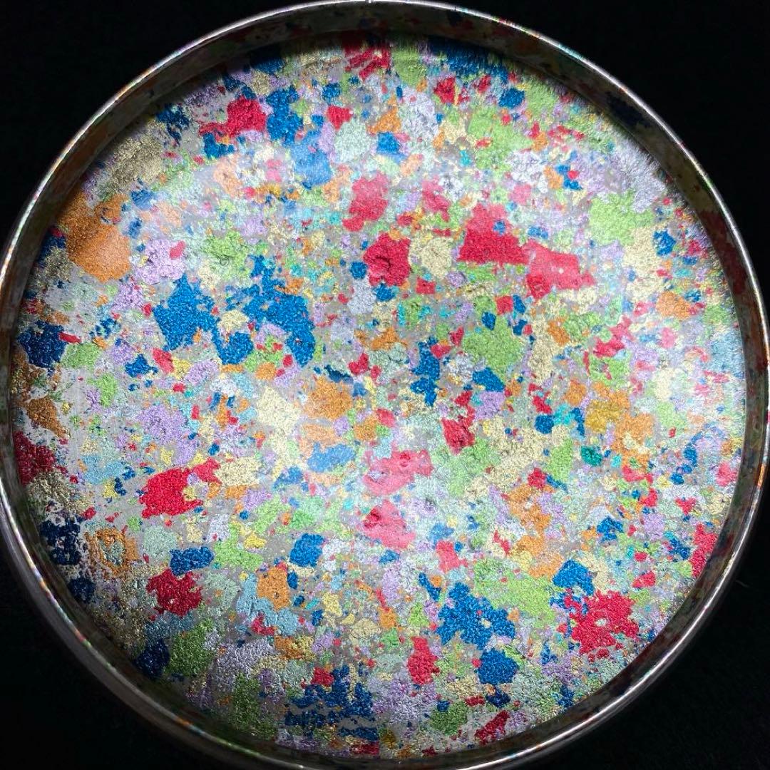 純銀刻印　宮田亮平　南鐐金彩イルカ小箱　共箱　293g/口径8.5㎝