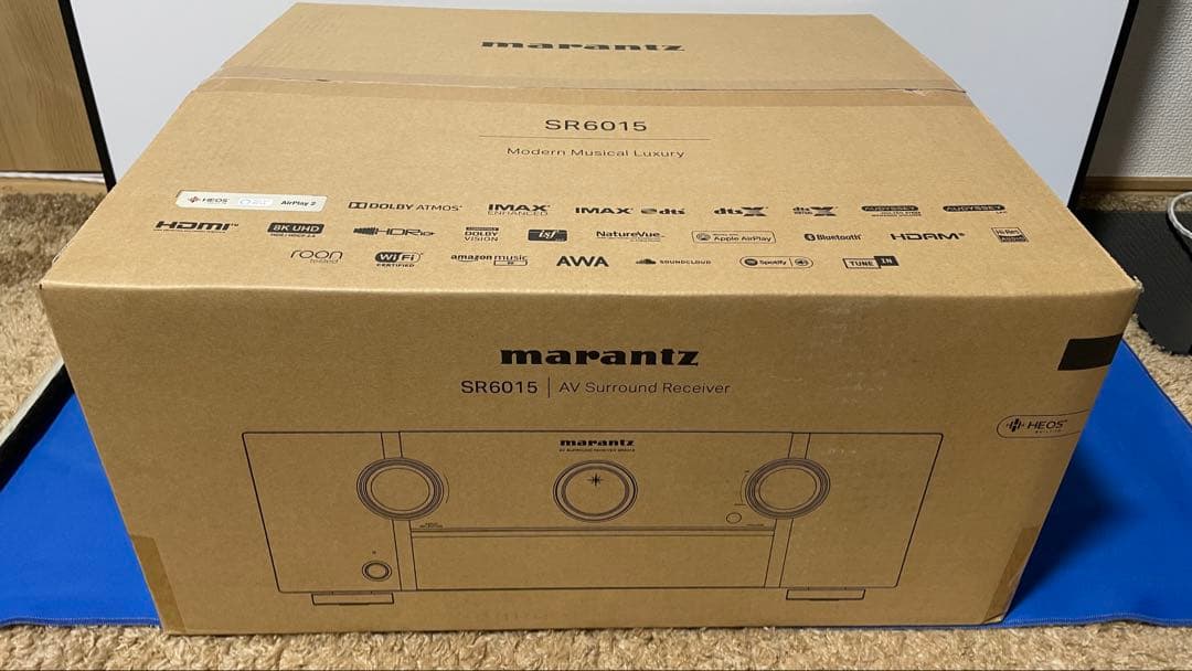 【元箱有・美品】marantz AVアンプ SR6015/FB 2022年製
